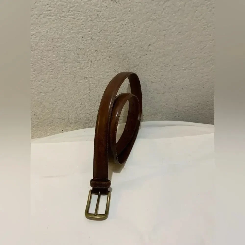 Vintage Coach 5923 Sienna Leather brown Belt, Size 38/95